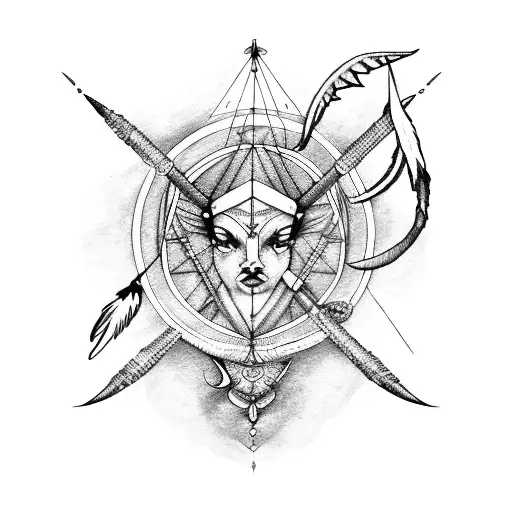 Sagittarius With Dreamcatcher