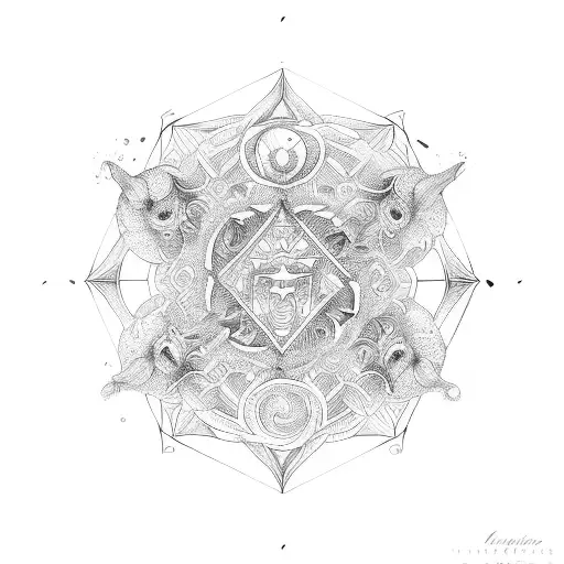 Capricorn Mandala