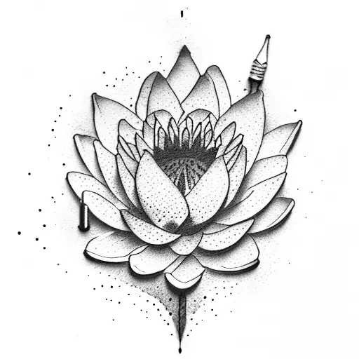 Water Lilly And Sagittarius