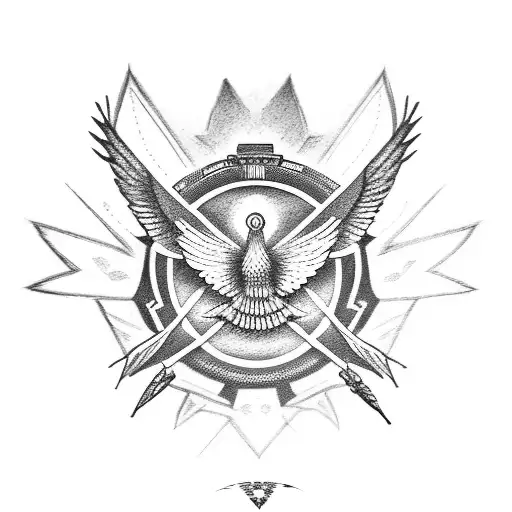 Freedom Symbol With F-16s In The Background