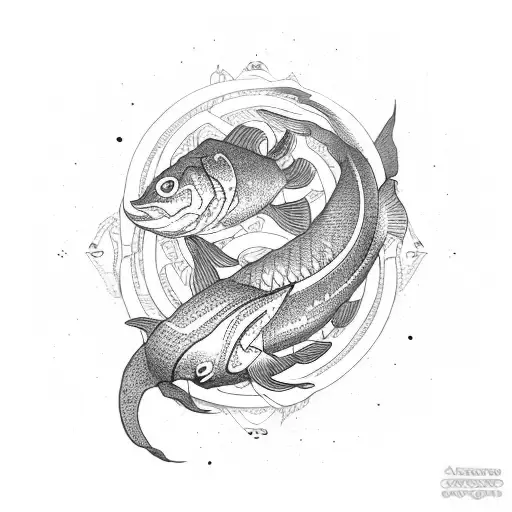 Ouroboros With Fish