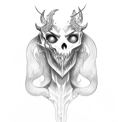 Demon Girl With Scythe