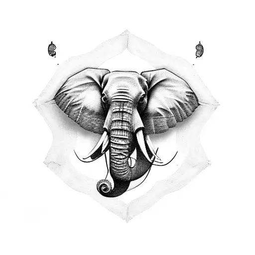 Guitar With Elephant