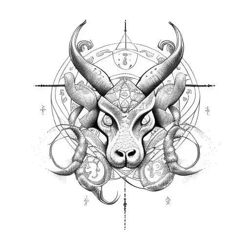 Zodiac Cancer Tatoo Design