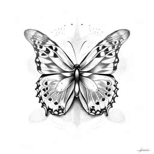 Butterfly With G In Wing