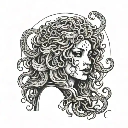 Hearts Characters Hidden Within Her She Looks Like Medusa