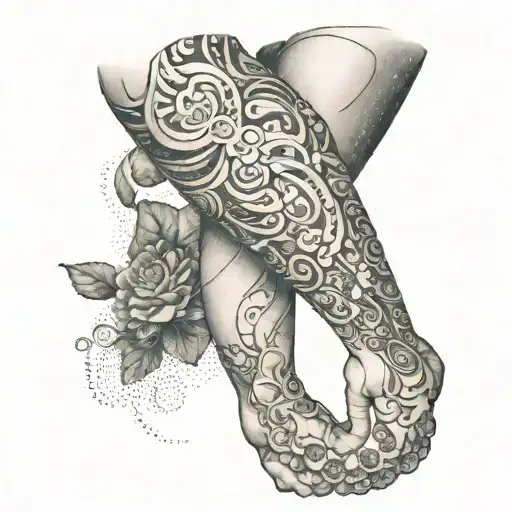 Birth Of Son Arm And Leg