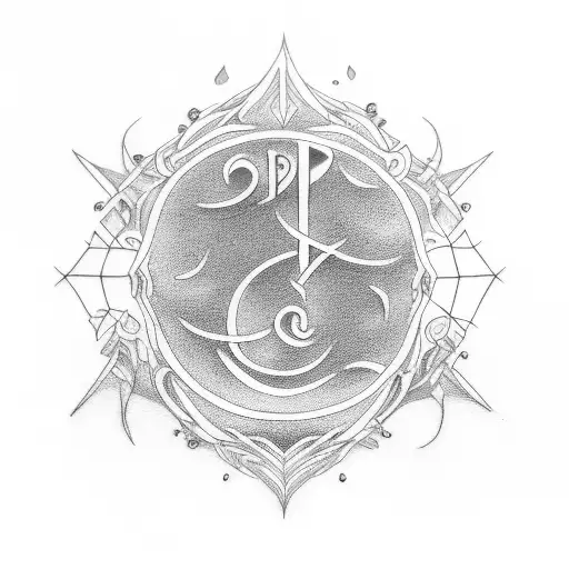 Initial A P M Family Tatoo