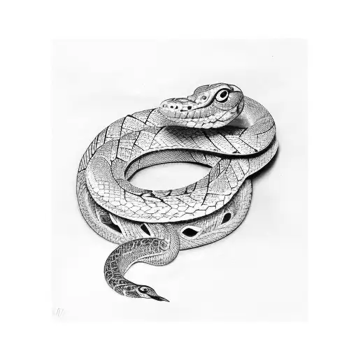 Asclepios With Snake Around Arm