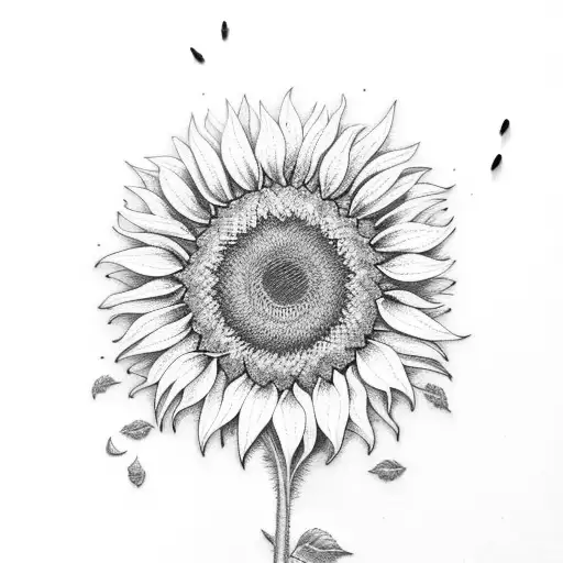 Sunflower Black Middle