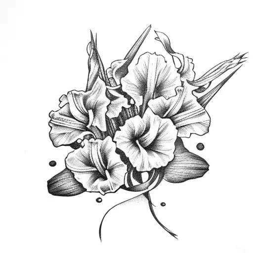 Gladiolus Flower Beautiful Soul