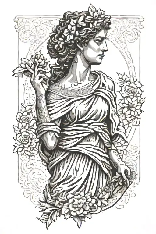 Greek Female Body Statue