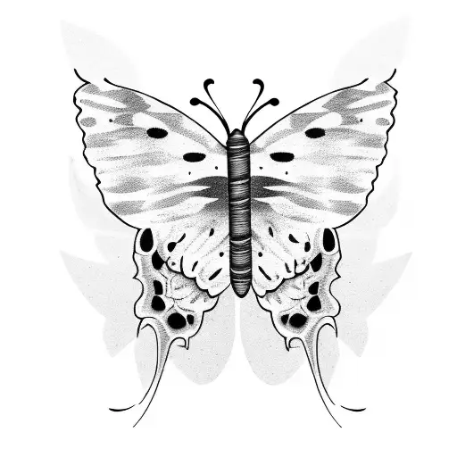 Guitar With A Butterfly And The Names Hayden And Nils