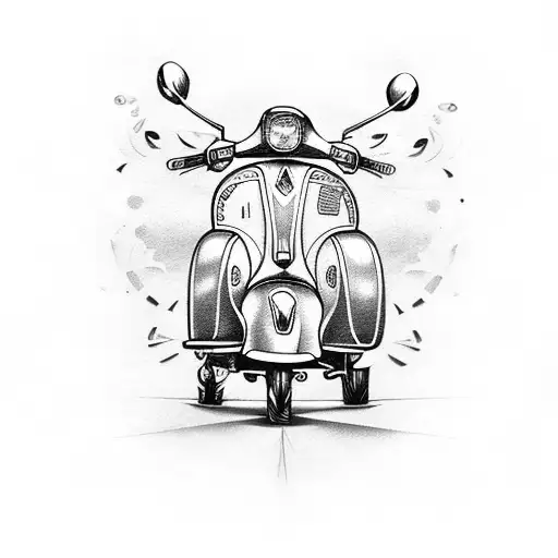 Vespa Italian Scooter