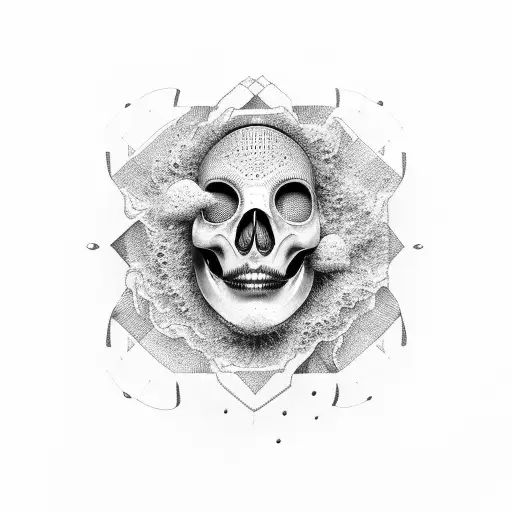 Head Emerging From Water