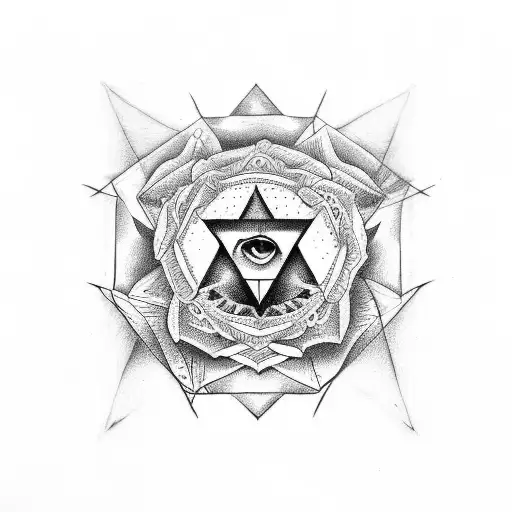 Illuminati With Rose