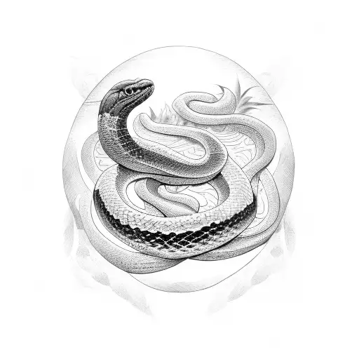 Snake Upper Arm Neck