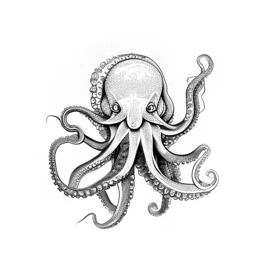 Octopus With Filmstripe Arms