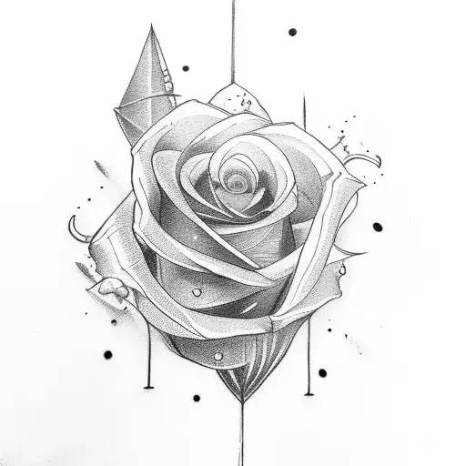 Arrow With Rose
