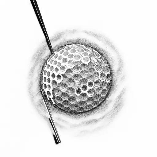 Golf Ball 8Ball Center