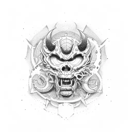 Mr Letter In Key With Demon Round Seal