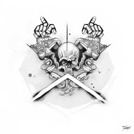 Hand Gangster Thug Life Badass