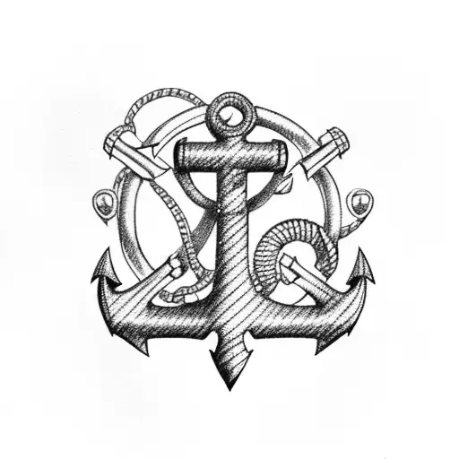 Mechanical Anchor Becoming Tesselation At Top