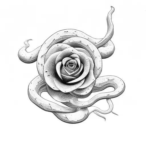 Snake Rose Medussa