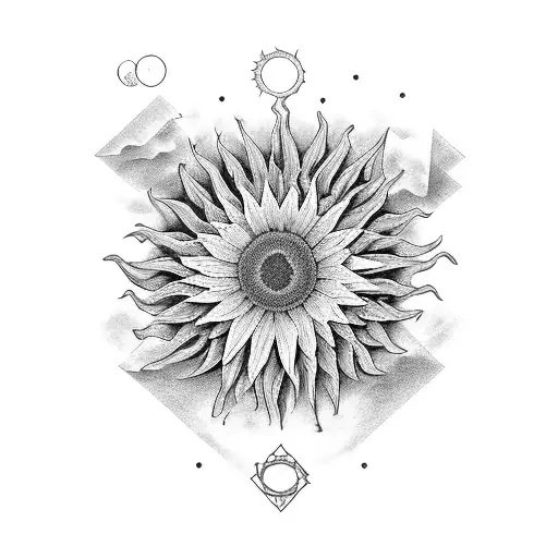 California Con Dos Girasoles En La Izquierda Y Derecha De La Paabra California