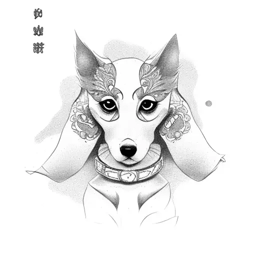 Cute Girl Dalamtion Dog