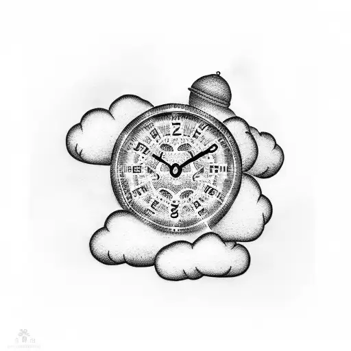 Cloud And Clock