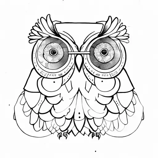 Wisdom Madala With Small Owl Incorporated