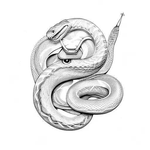 Taylor Swift Snake Hair