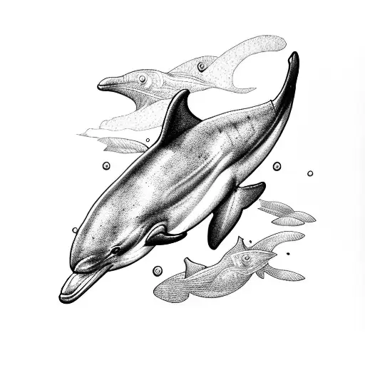 Dolphin With The Gravesend Castle