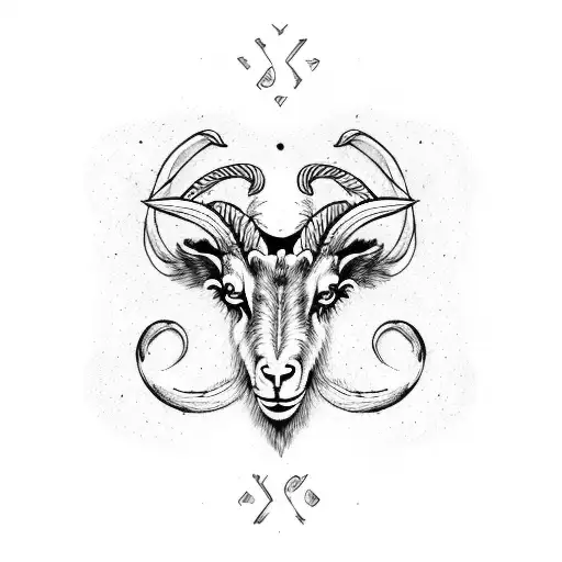 Capricorn Black Goat