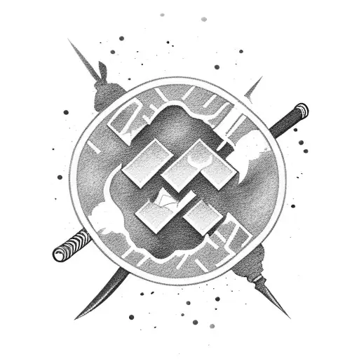 Make A Island With A Baseball Bat And A Fortnite Logo On It