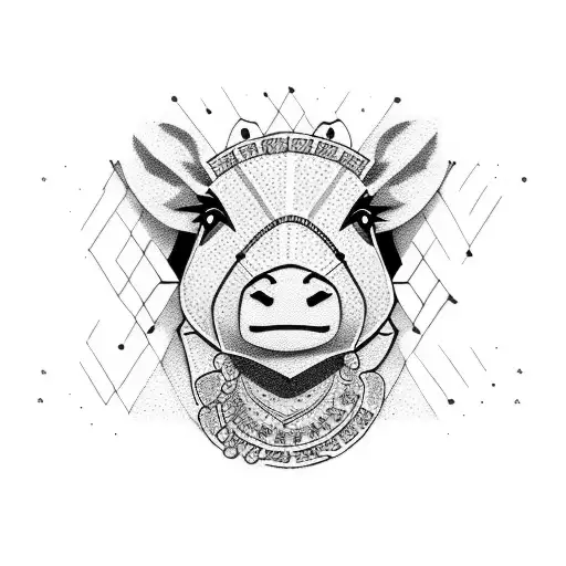 Thug Counting Sheep And Money