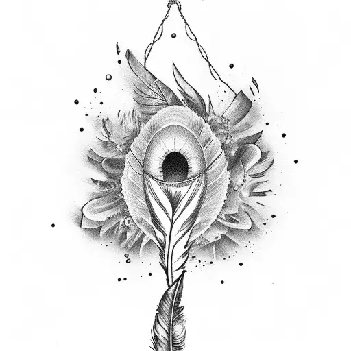 Feather Flower Message In A Bottle Anxiety Depression