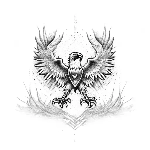 Army Barb Wire Eagle