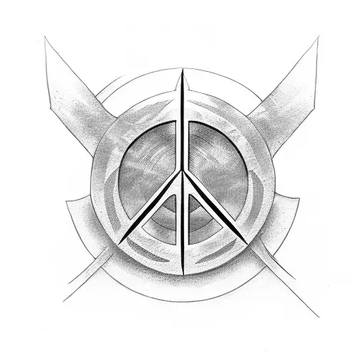 Peace Symbol Knight