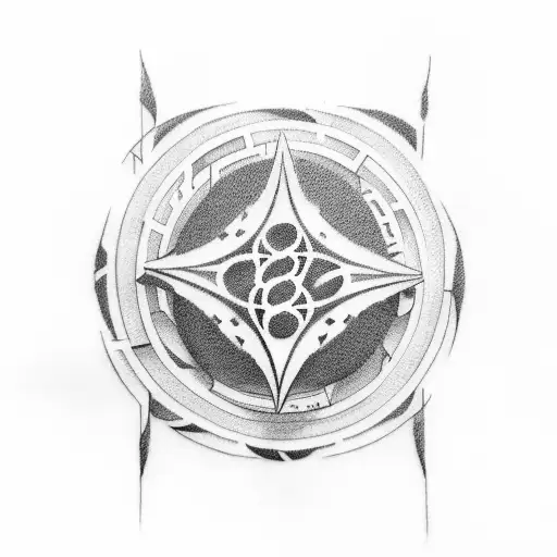 Create A Tattoo Of A Soccer Field With Greek Gods Playing A Match