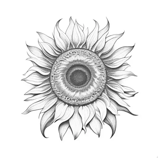 A Vibrant Sunflower With The Iconic Yellowstone Logo Incorporated Into The Petals