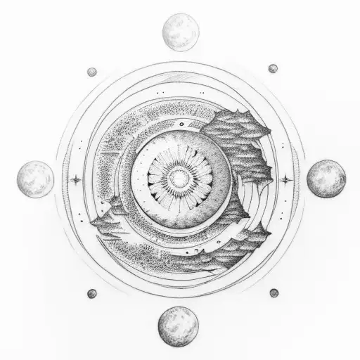 Pokeball As Moon Phases