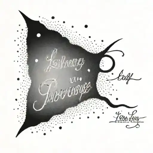 A Simple Yet Powerful Tattoo With A Meaningful Phrase In Latin About Perseverance Or Courage