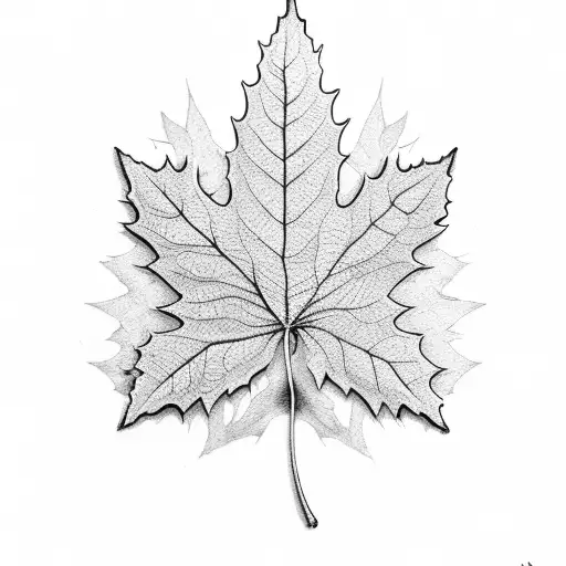 Maple Leaf And Libra