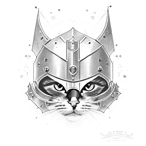 But And Cat Within Armor As Knights