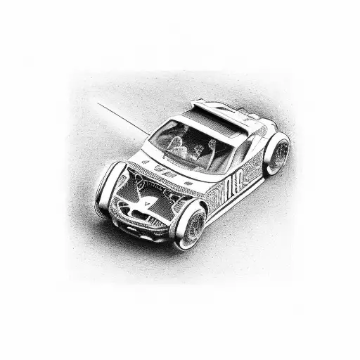 Racecar Finish Line 25