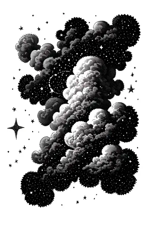 Cloud Filled Sky Full Of Stars