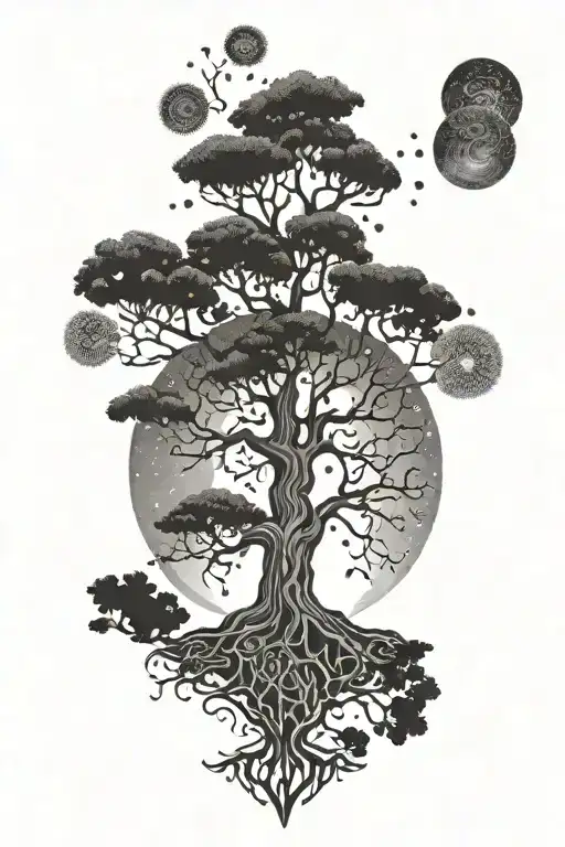 Tree Of Life Energy Space Life