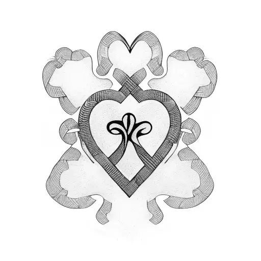 Father Son Heart Protect Shamrock Irish Family